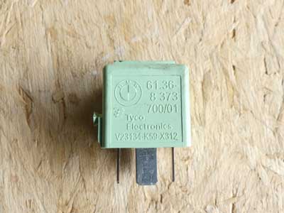 BMW Green Relay Tyco 61368373700